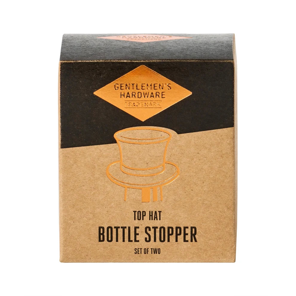 Gentlemen's Hardware Top Hat Bottle Stopper