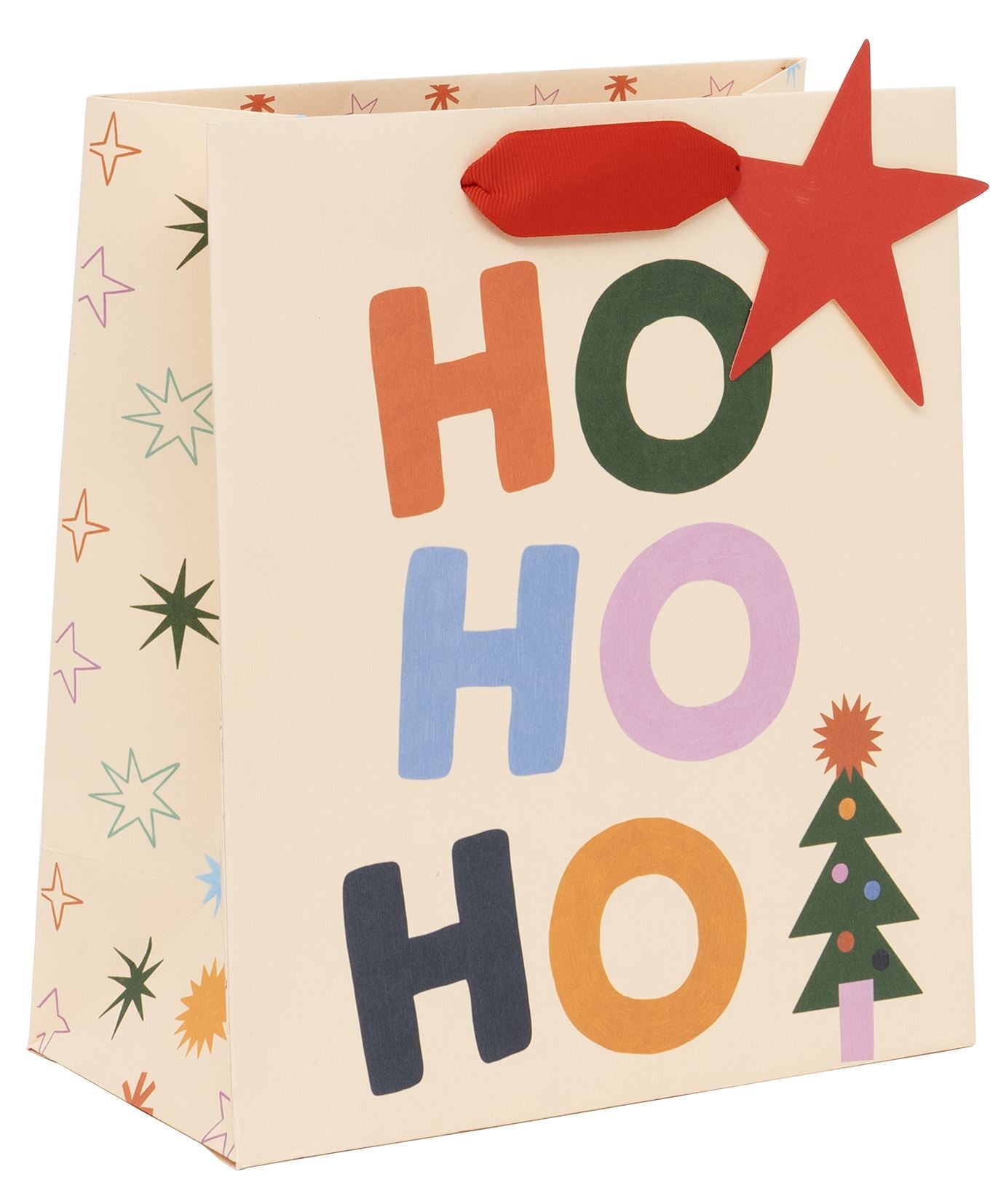 Medium Gift Bag - Christmas HOHOHO