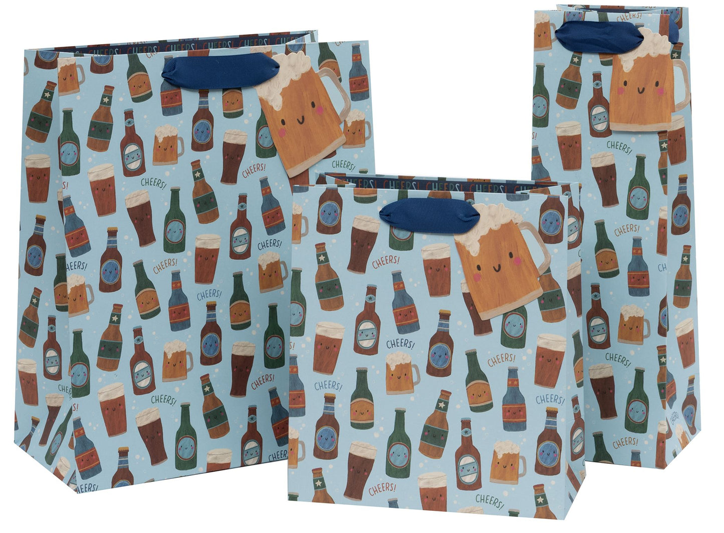 Glick Gift Bags - Beers & Cheers