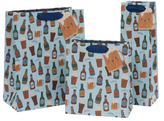 Glick Gift Bags - Beers & Cheers