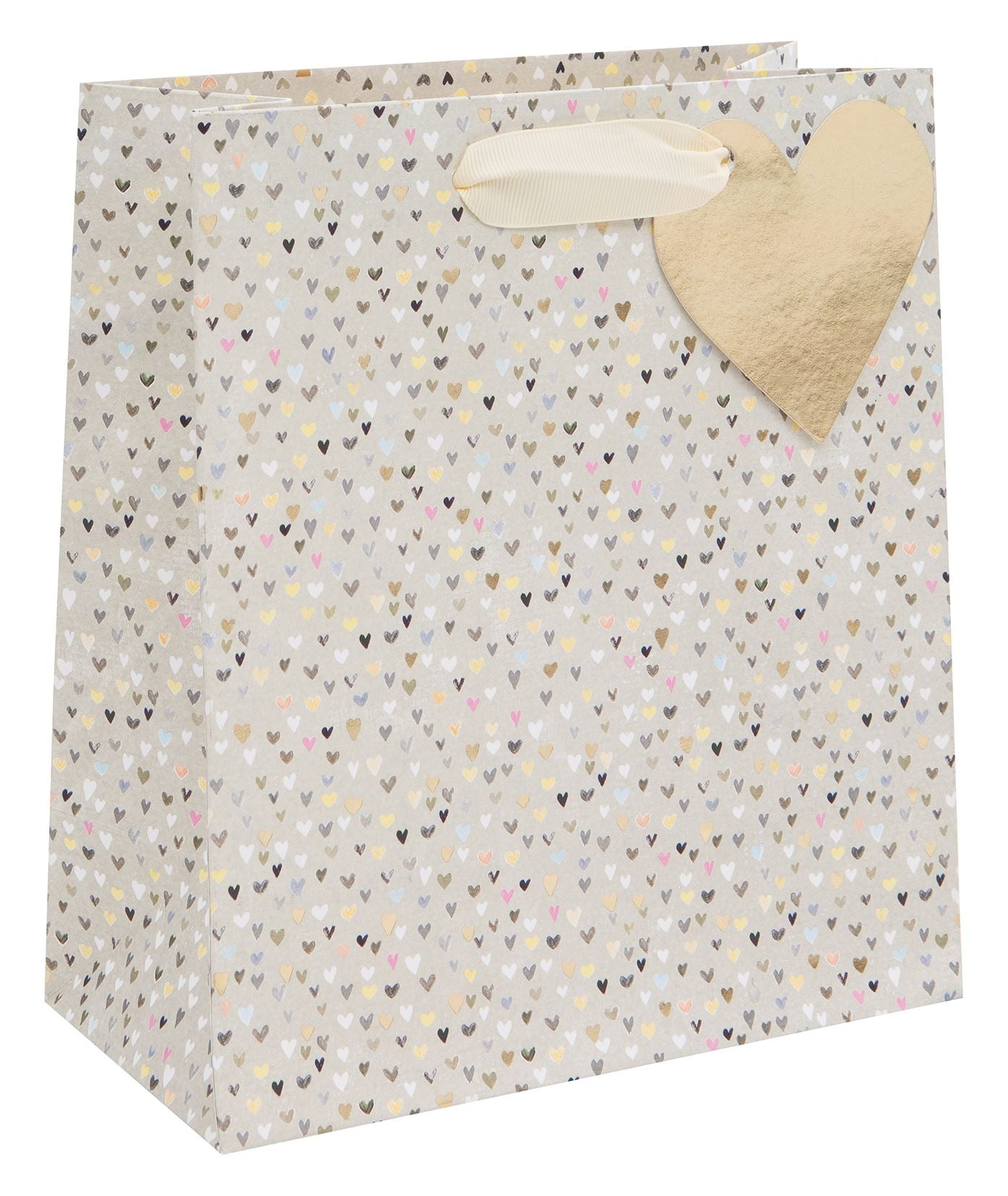 Glick - Gold Heart Gift Bags