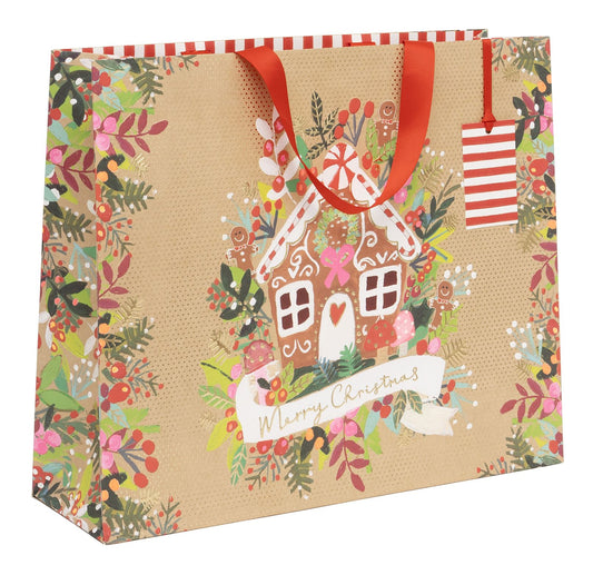 Small Gift Bag - Landscape Gingerbread
