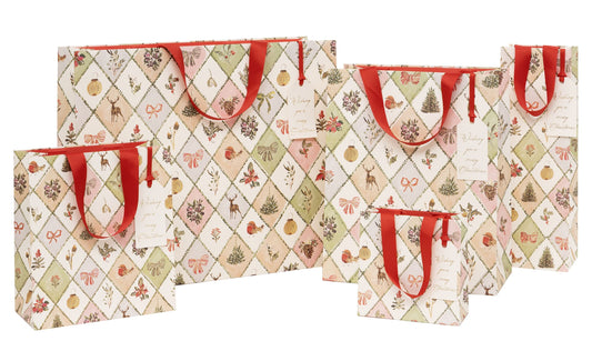 Glick - Christmas Gift Bags - Winter Weave