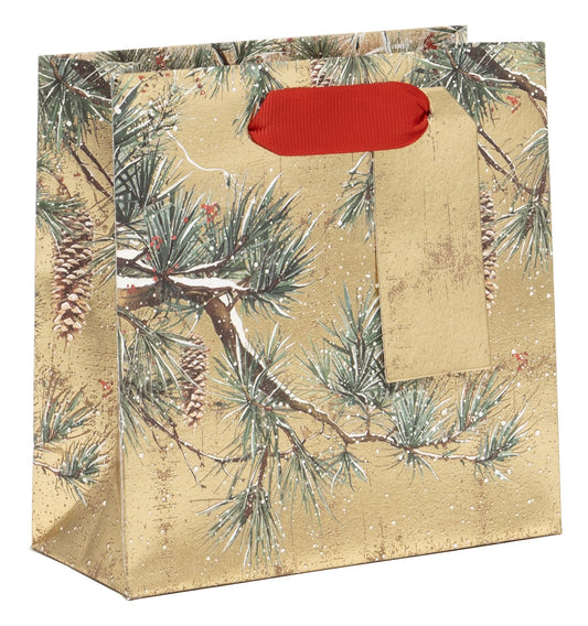 Small Gift Bag - Gilded Grove Gold