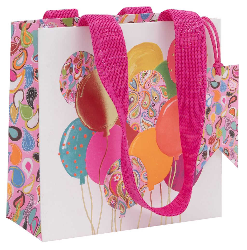 Glick - Pink Balloons Gift Bag