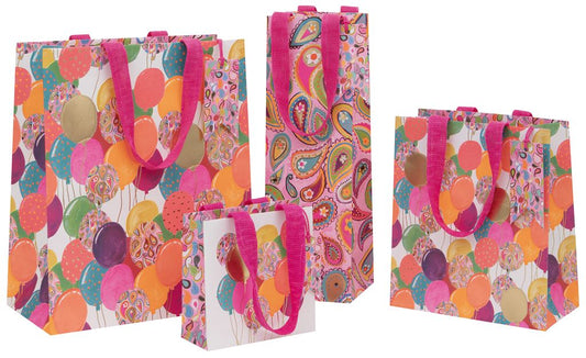 Glick - Pink Balloons Gift Bag