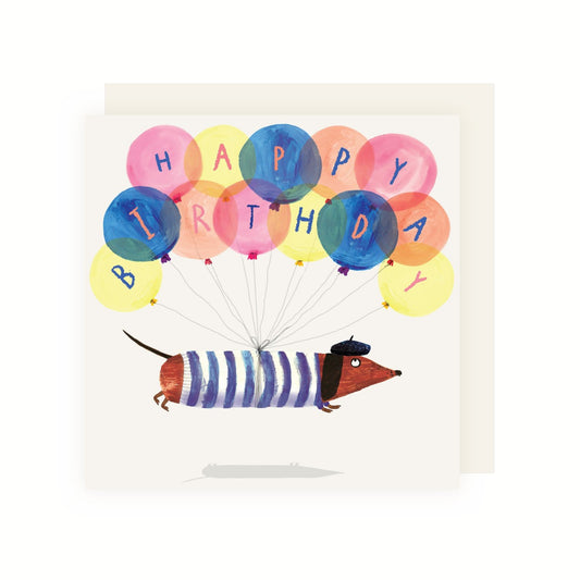 Charley Rabbit - Birthday Sausage  Card