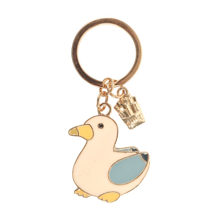 Seagull & Chips Keyring