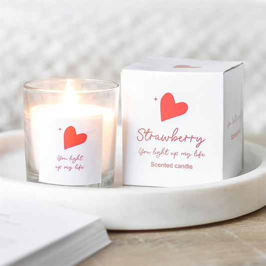 Sale - You light up my life Candle