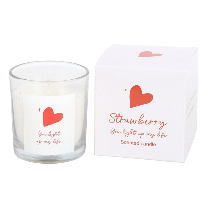 Sale - You light up my life Candle