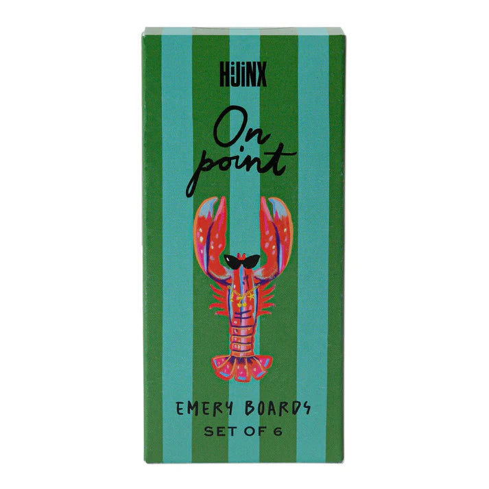 HiJinx Set of 6 Emery Boards