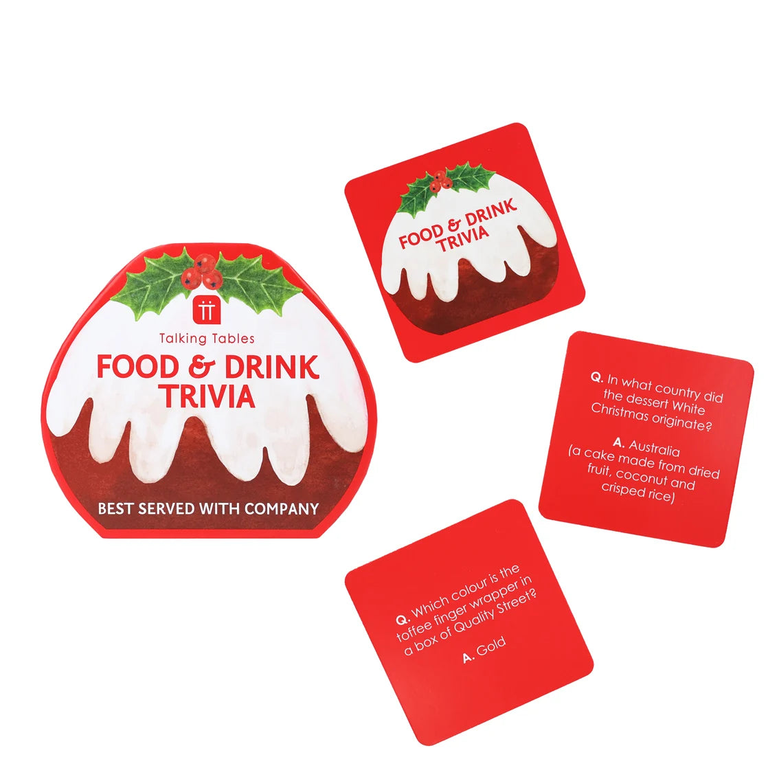 Food & Drink Christmas Trivia Game
