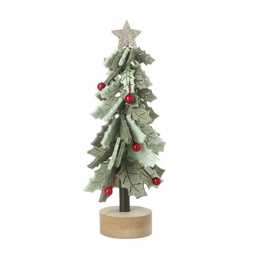 Felt Holly Tree