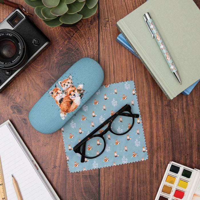 Wrendale - 'Snug as a Cub' Fox Glasses Case