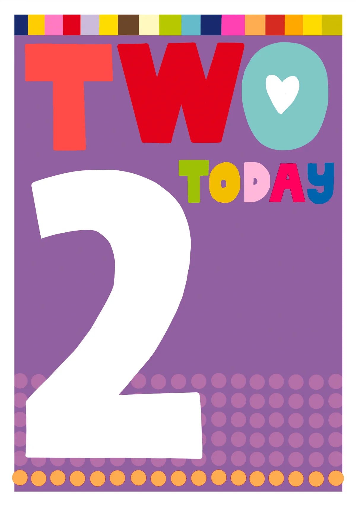 Papersalad - 2nd  Birthday Card