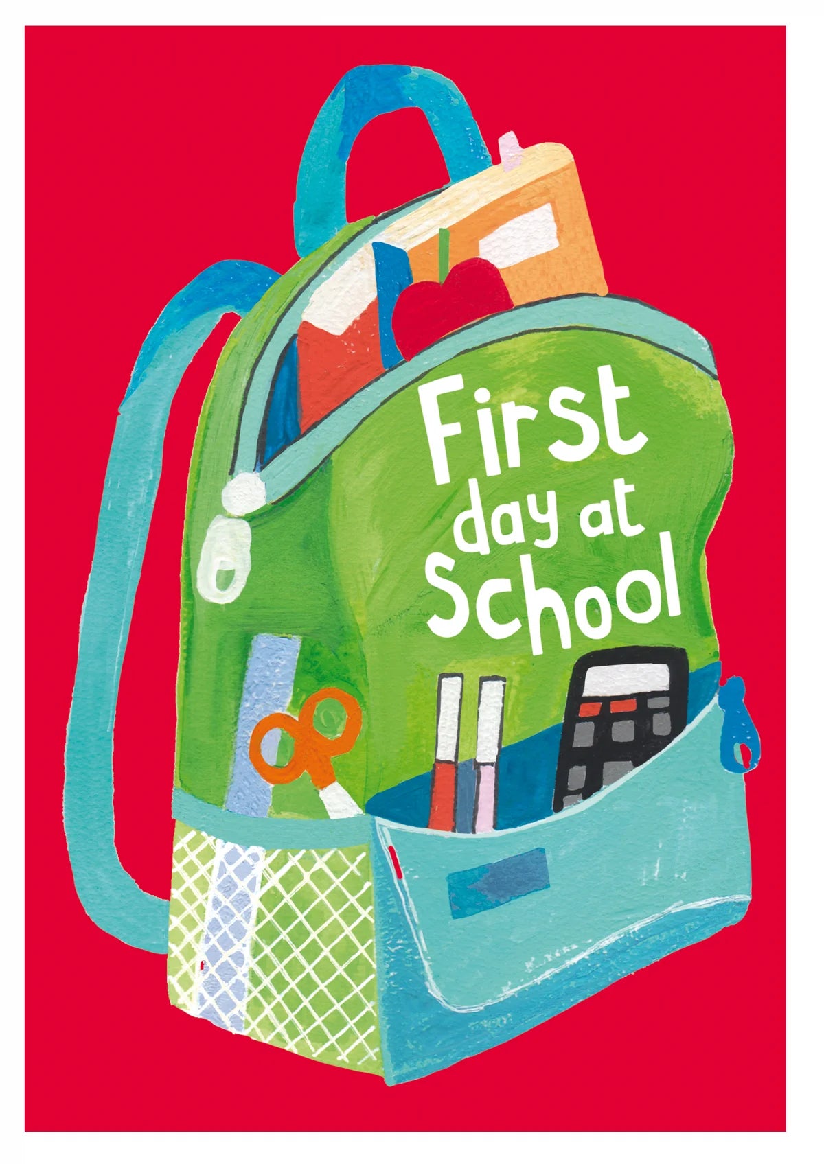 Papersalad - First day of school card
