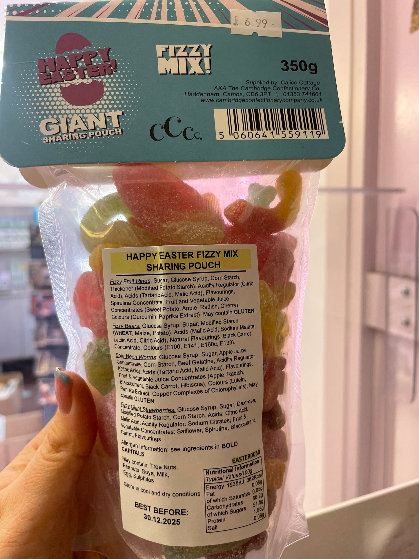 Sale - Easter Fizzy Mix giant sharing pouch