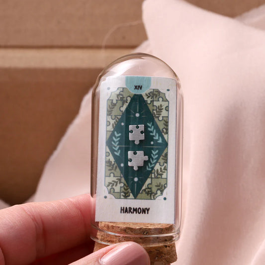 Attic Creations - HARMONY Jigsaw Earrings