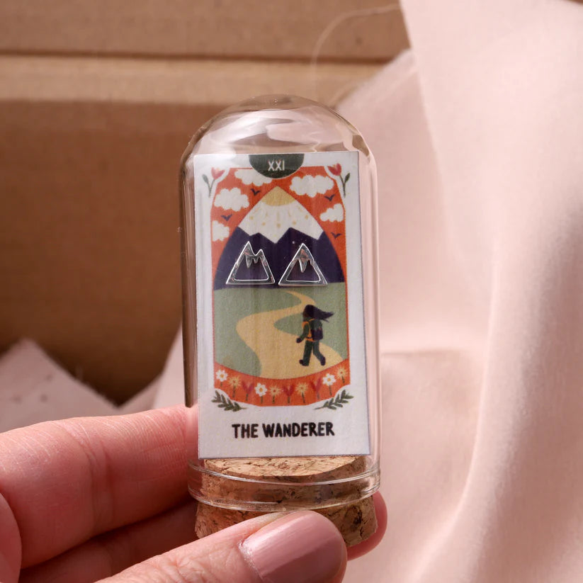 Attic Creations - THE WANDERER Mountain earrings