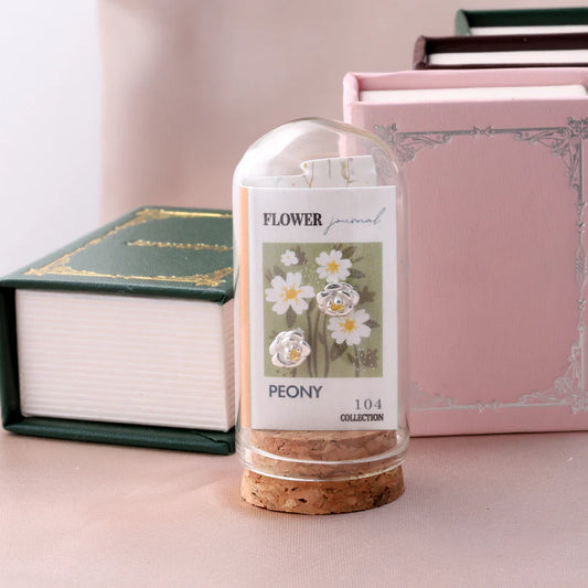 Attic Creations - Flower Journal Peony
