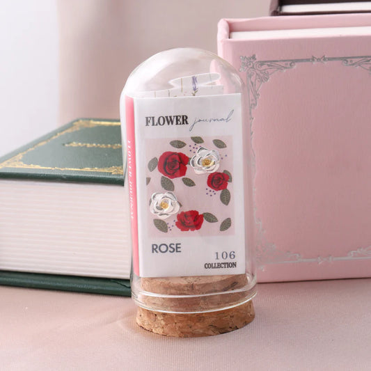 Attic Creations - Flower Journal Rose