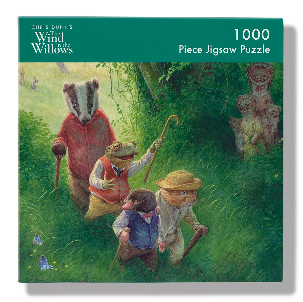 Museum & Galleries – Jig 629 – The Wind in the Willows – Summer Evening Walk (Chris Dunn) – 1000 Piece