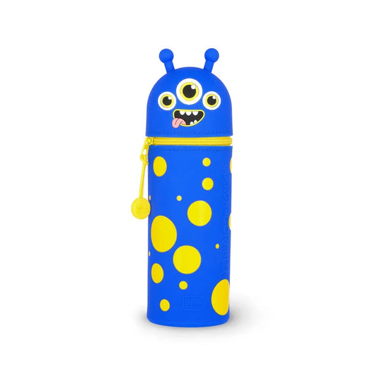 2 in 1 Soft Silicone Pencil Case - Monster