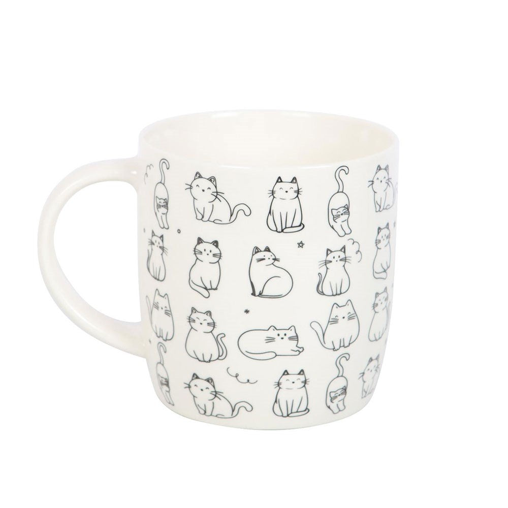 Happy Cat Ceramic Mug