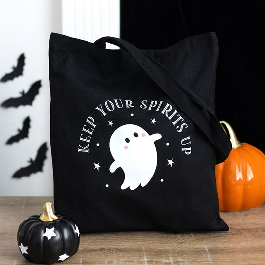 Ghost Tote Bag - Keep your spirits