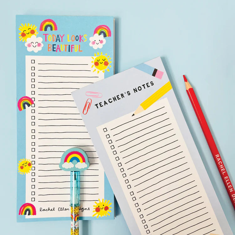 Rachel Ellen - Teacher Notes List Pad
