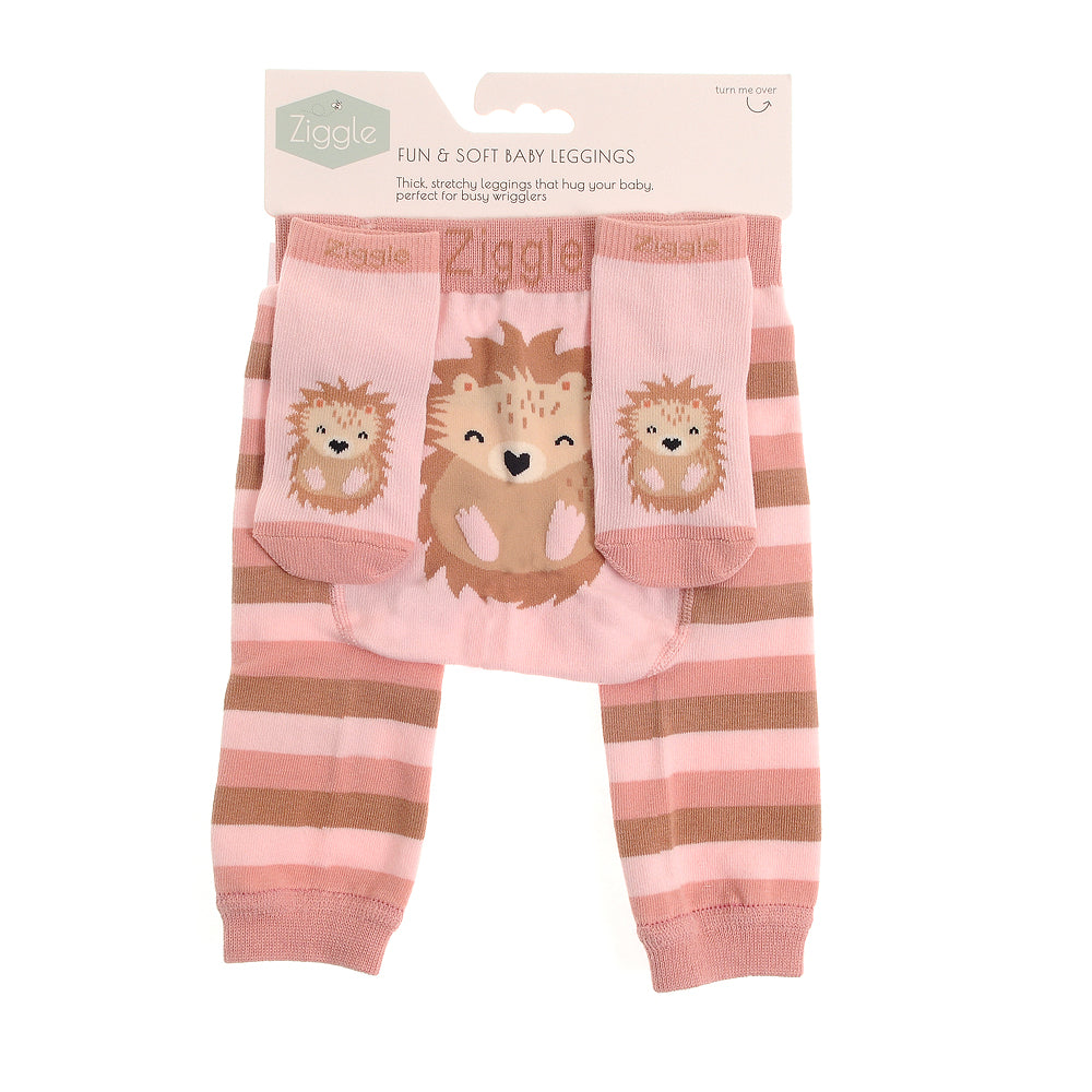 Ziggle Hedgehog Leggings & Sock set