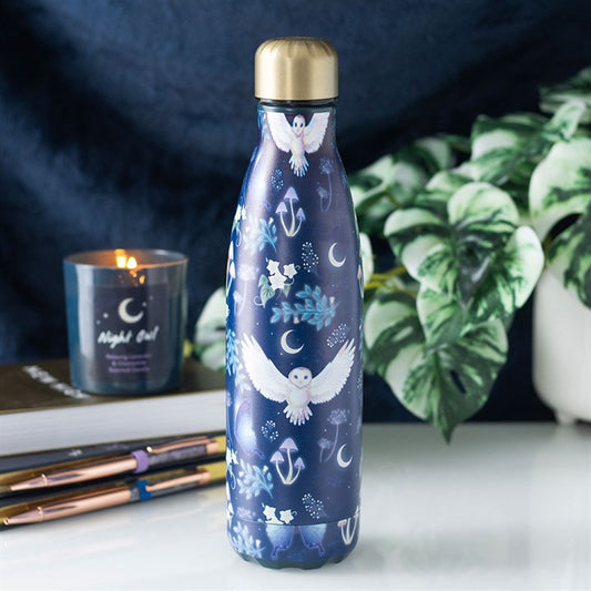 SD - Night Owl Metal Water Bottle