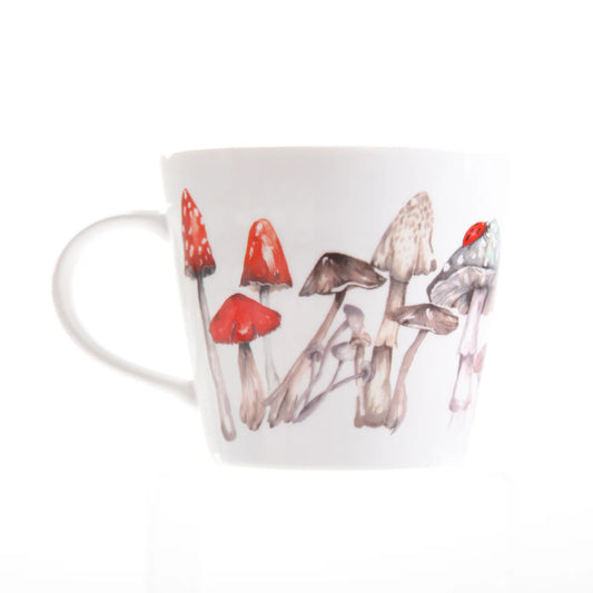 'The Forest' Mushroom Design Bone China Mug