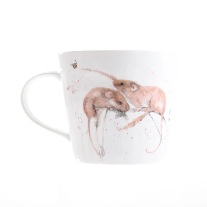 'The Field' Field Mice Design Bone China Mug