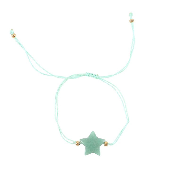 shine Bright Aventurine Crystal String Bracelet