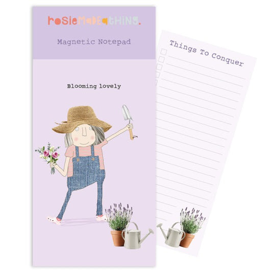 Magnetic Shopping List - Blooming Lovely