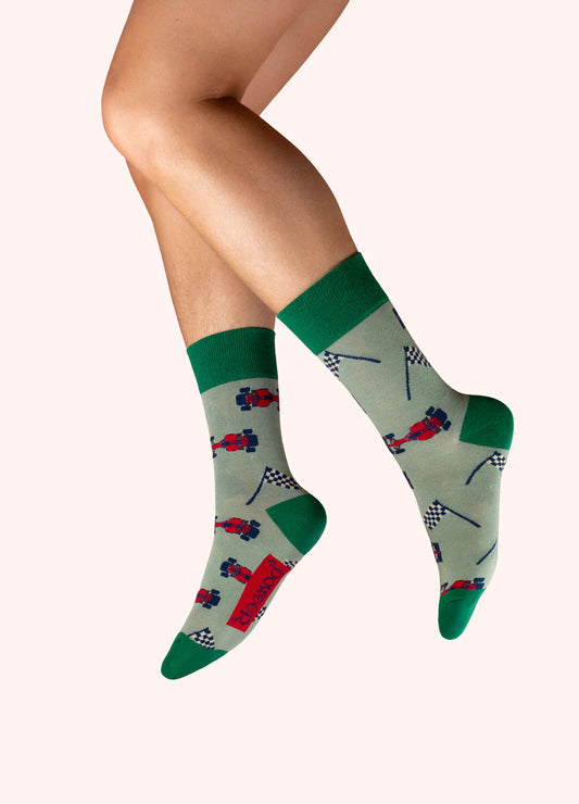 Power Men's Socks - Formula 1 Cars