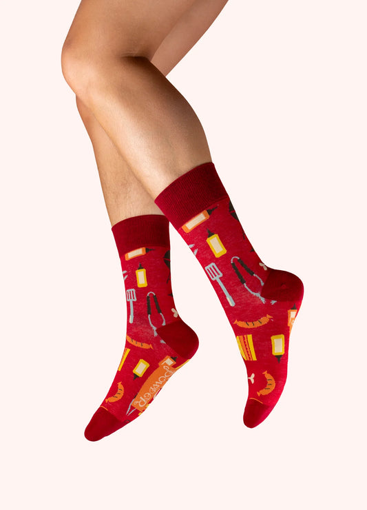 Power Men's Socks - BBQ Buddy