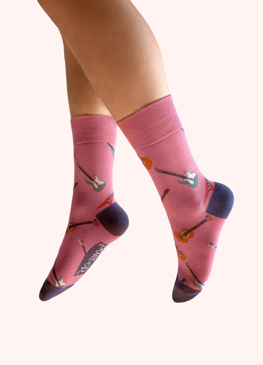 Power Men's Socks - Guitars