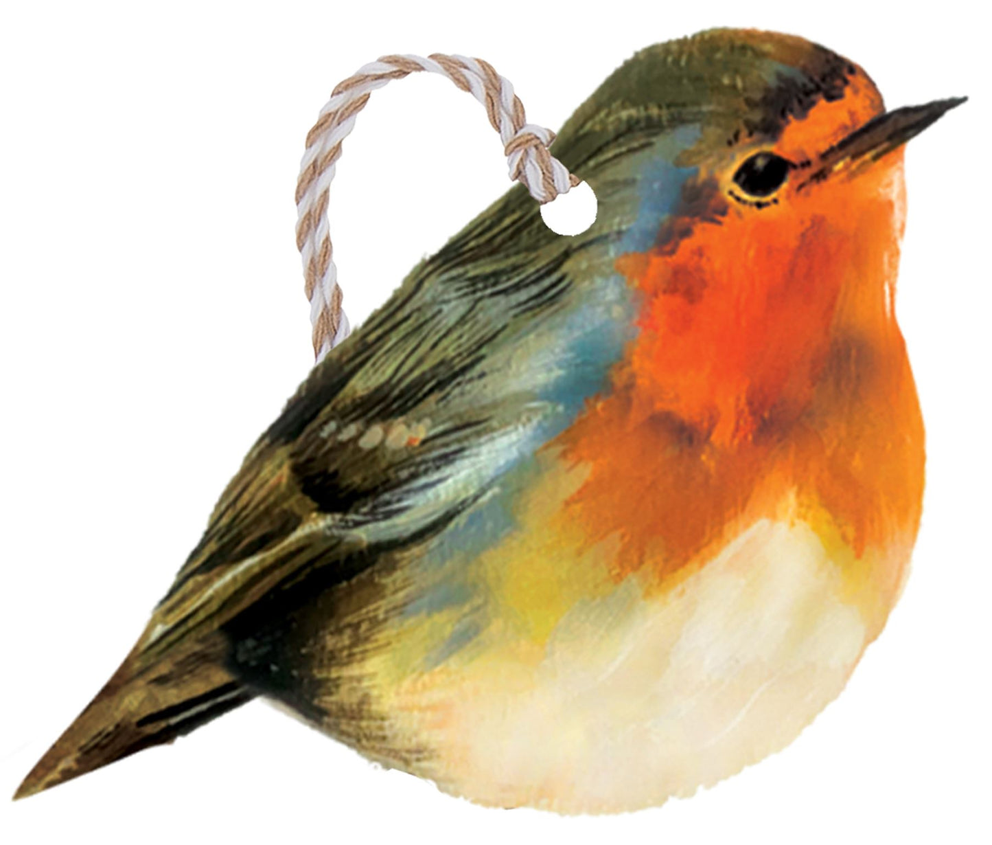 Pack of 6 Luxury Tags - HOLLY HARMONY ROBIN