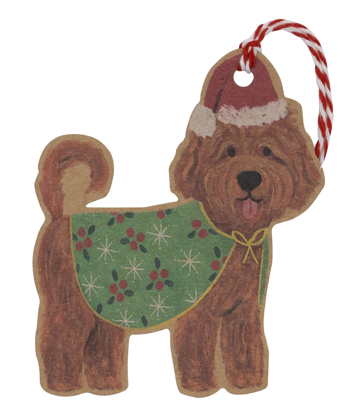 GLICK XMAS TAG -  DOG
