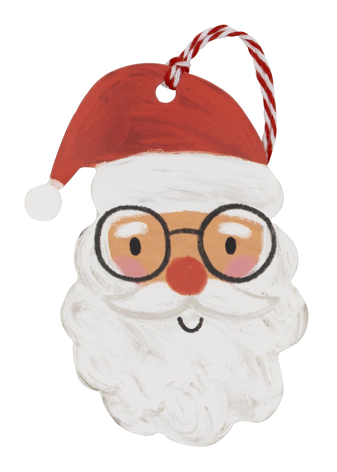 GLICK XMAS TAG -  SANTA