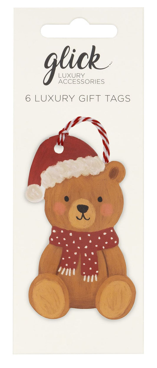 GLICK XMAS TAG - BEAR