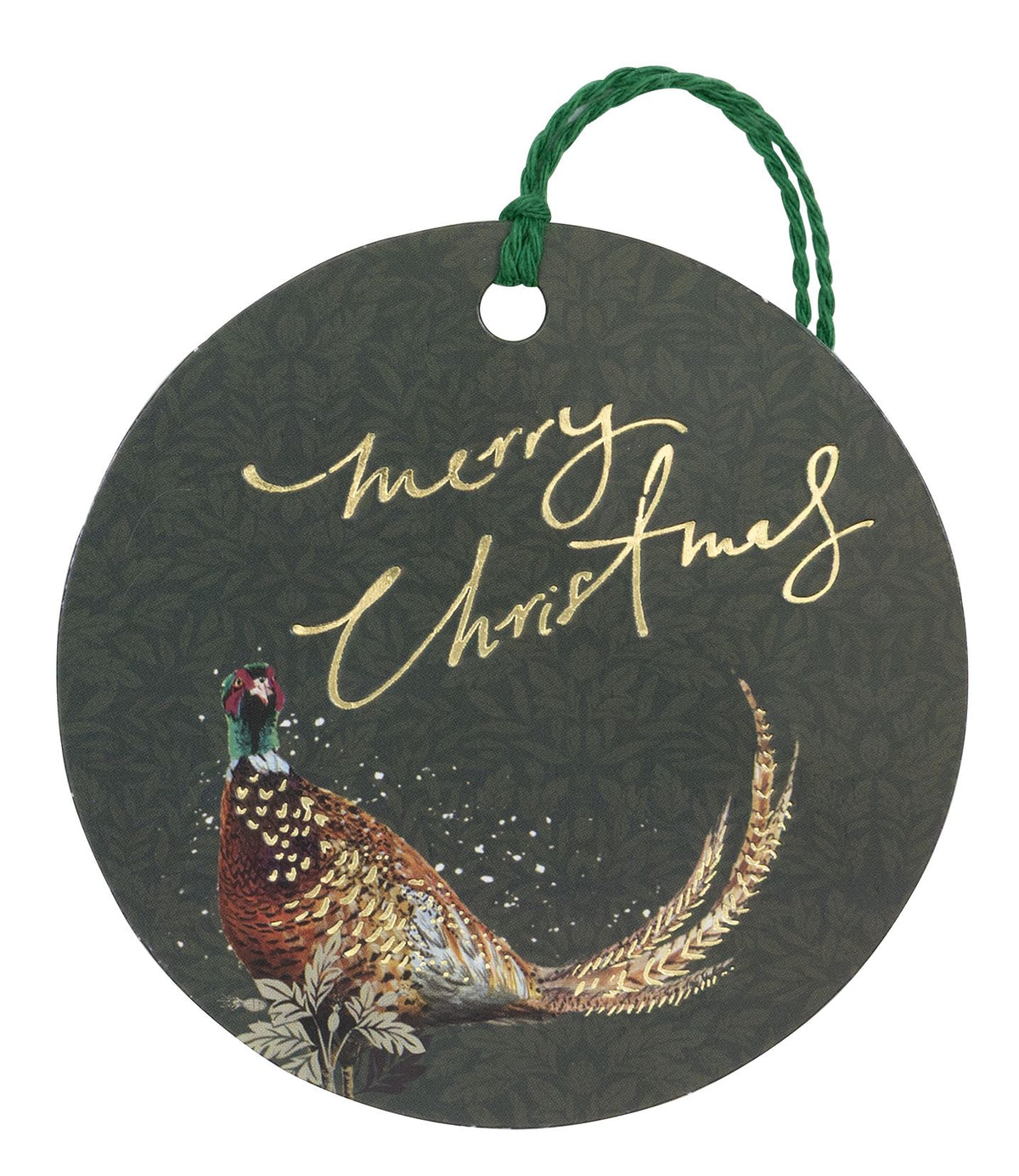 GLICK XMAS TAG -  PHEASANT