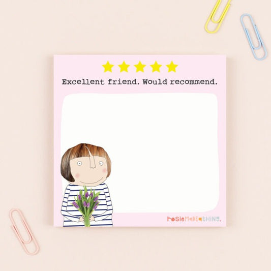 RMAT - Excellent friend note block