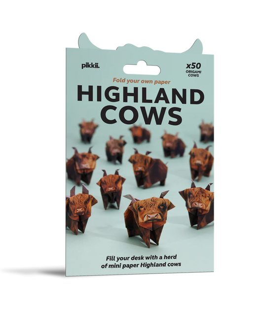 Paper Highland Cows