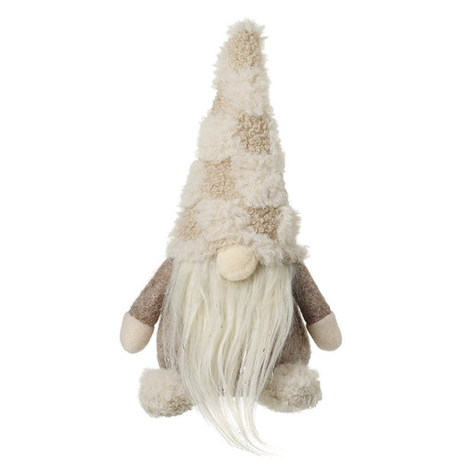 Gonk In Check Fluffy Hat - Small