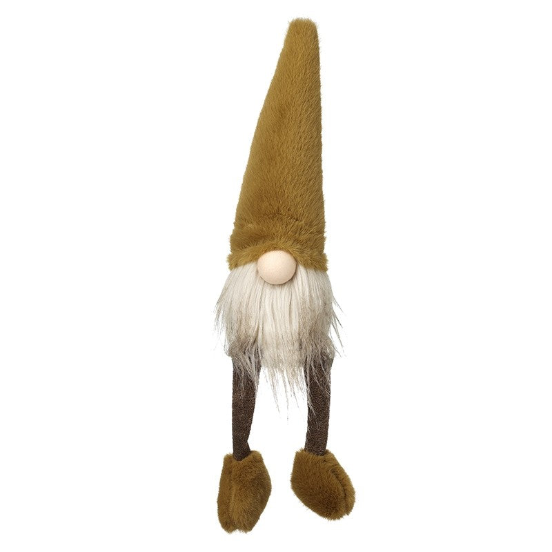 Sitting Gonk With Green Hat Dangly Legs