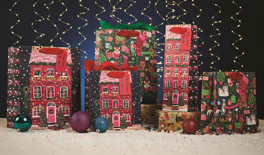 Glick - Christmas Gift Bags - Santa Paws