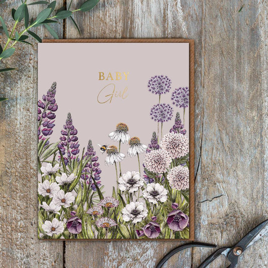 Baby Girl Card